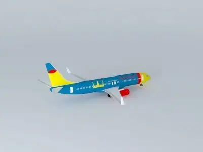 Royal Airways Boeing 737 800 Free 3D model