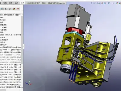 Taiwan Vertical Machining Centers V960 and 1160 3D model