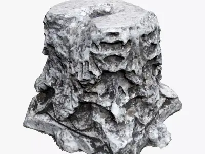 Ancient Ruin Low-poly 3D model purchase