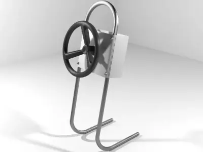 Steering - Watercraft Type 3D model