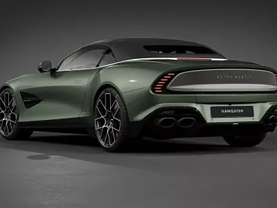 2026 Aston Martin Vanquish Volante 3D model