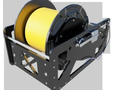 Marine Tether Reel  3D model