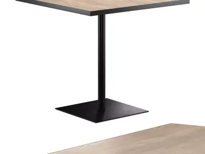 WIDE Square table 3D model