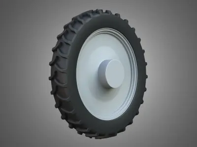 Tractor Tire 3D model