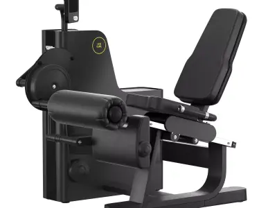 Biostrength Leg Curl 3D model