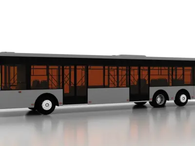 Bus Bogdan A80190 3D model