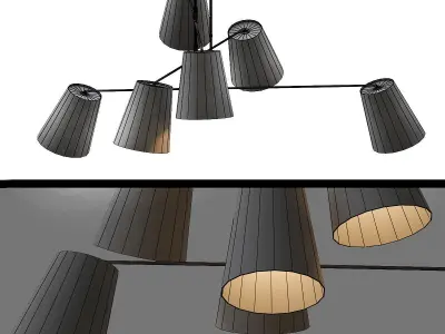 HEATHFIELD CO ANDROMEDA ANTIQUE BRASS 3D model