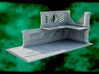 Wargame terrain WTC2023 1 3D print model