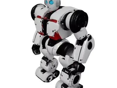 Broken Toy Robot 3D Model 3D model