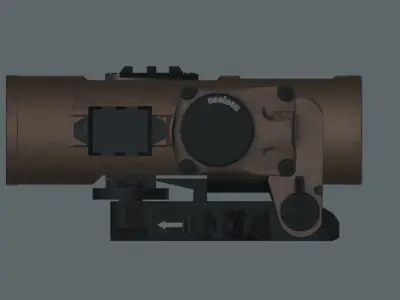 Aselsan A940 Low-poly 3D model