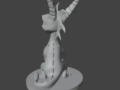 Spyro high quality model  3D print model