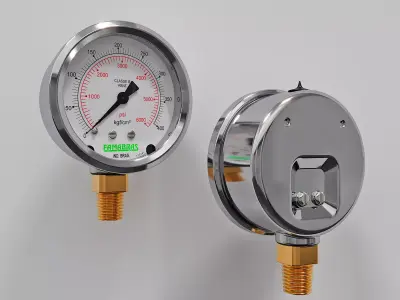 Pressure gauge  pressure gauge 3D model