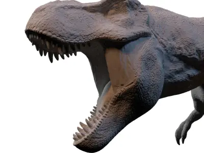 Tyrannosaurus rex jurassic world rebirth 3d print 3D print model