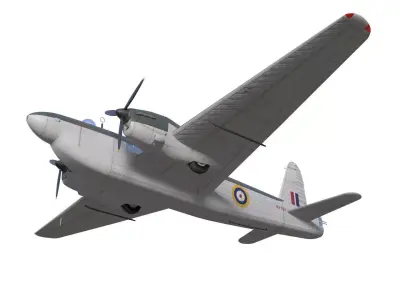 vickers wellington mk VIa 3D model
