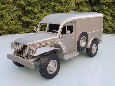 Dodge WC54 - scale model kit FDM 3D print model