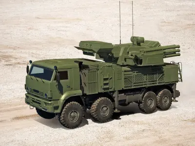 Russian Missile Systems Collection 3D model
