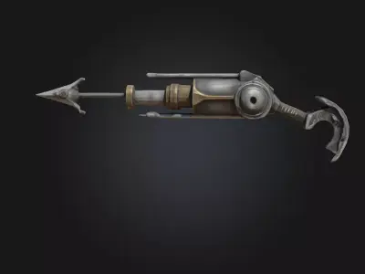 Harpoon Launcher  3D model
