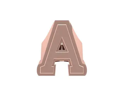 A  Ring 3D print model