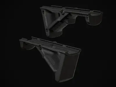 MAGPUL Angled Grip AFG2 Low-poly 3D model