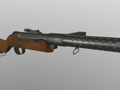 Assault rifle mp 28 3D model