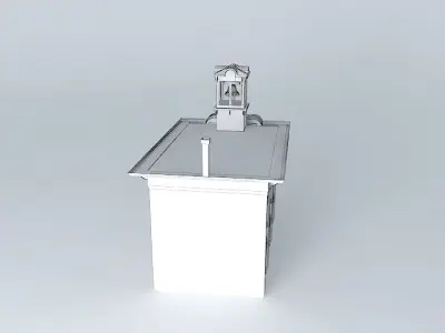 Stn 11 Minneapolis Cataract Station 1853 Free 3D model
