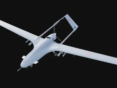 Bayraktar TB2 3D model purchase