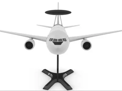 Boeing E-767 AWACS 3D print model purchase