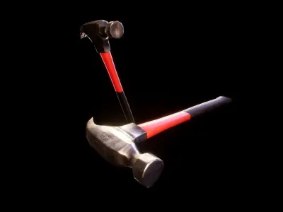 Hammer JFG Free low-poly 3D model