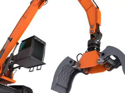 Excavator Grapples 3D model