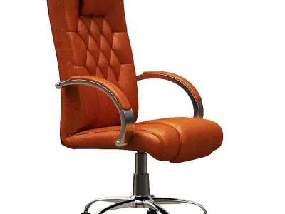 Office chair Low-poly 3D model purchase