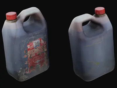 Industrial Gallon 01 - HeraScans Low-poly 3D model