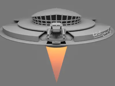 National war drone 3D model