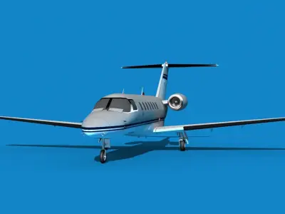 Cessna C528 Citation CJ3 V05 3D model