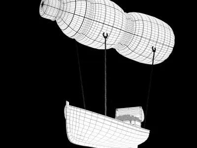 Balloon Boat 3D model