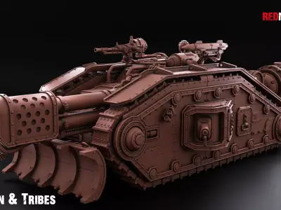 Firestorm - Solar Heavy Tank - Imperial Force 3D print model