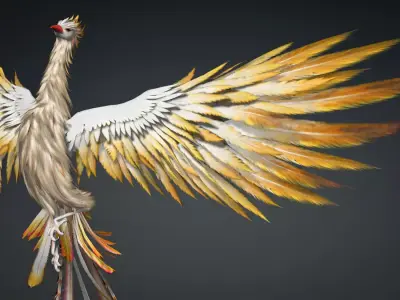 Phoenix B3 Free low-poly 3D model