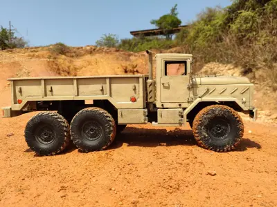 Crawler M939 TRX6 Sideboard Flatbed - 1-10 RC body 3D print model