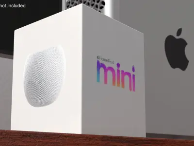 Apple HomePod Mini Packaging 3D model