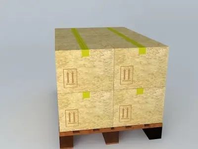 europallet dozen Free 3D model