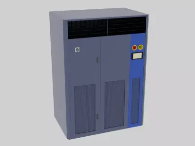 date-center CRAC 3D model