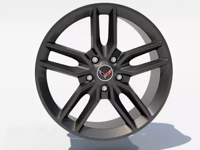 car rim 3D print model