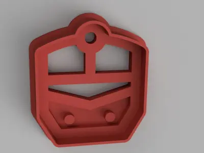 SET 5 COOKIE CUTTER 3D print model train gear 3D print model