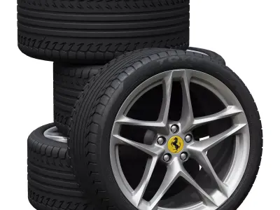 Ferrari wheels 3D model