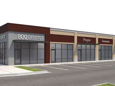 Retail-111 Retail Store 3D model