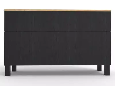 Modern Chest of Drawer Low-poly 3D model purchase