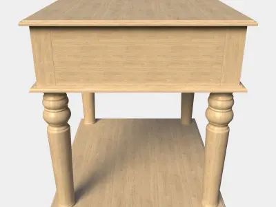 Hultgren 26 Tall End Table with Storage 3D model