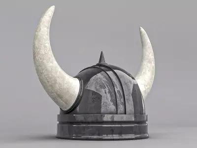 helmet Low-poly 3D model