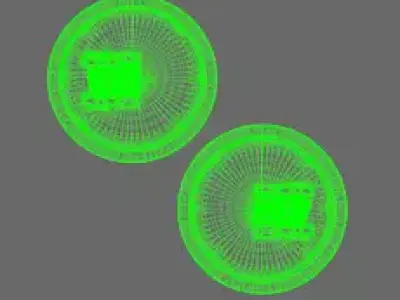 Space Knights Domed Shield Type A LEFT 3D print model