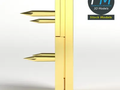 Latch for boxes 3D model