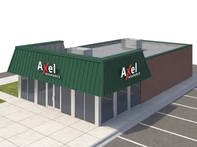 Retail-175 Retail Store 3D model